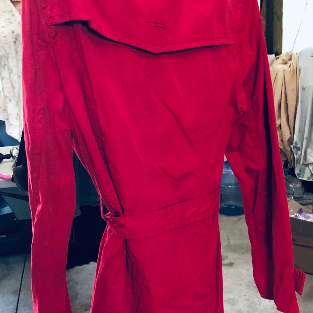 Fall Or Spring Light Weight Jacket Red - image 3